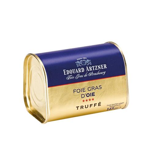 Buy Goose Foie Gras with truffles 145g canned